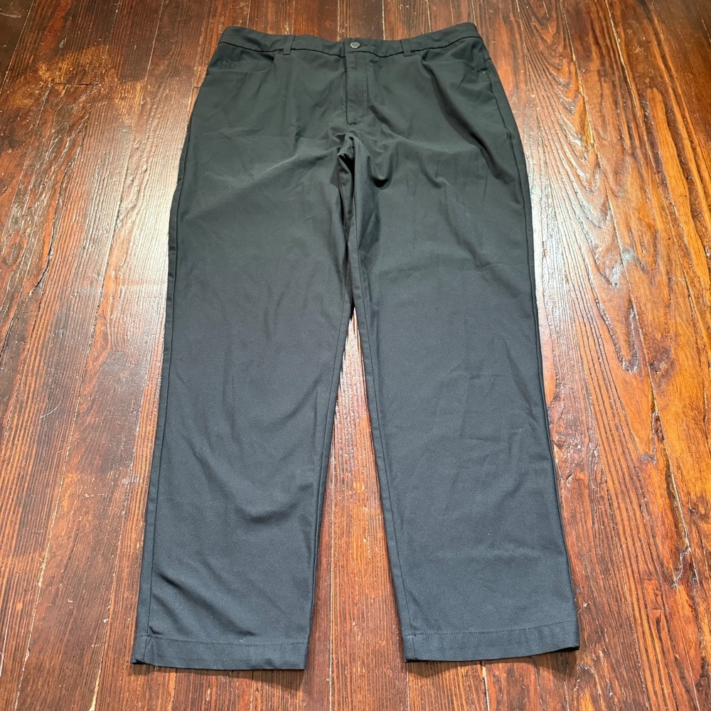 VRST Pants Mens 38x32 Black Limitless 4-Way Stretch 5 Pocket Athletic Fit Golf